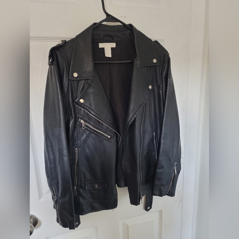 H&M Faux Leather Jacket